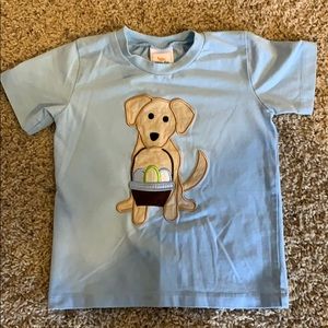 Stitch Fish Easter dog shirt